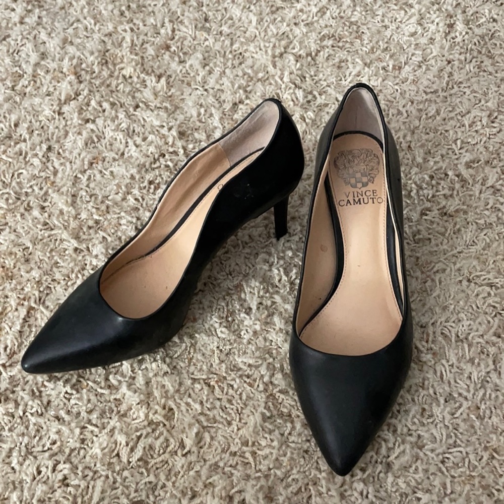 Vine Camuto Black Heels